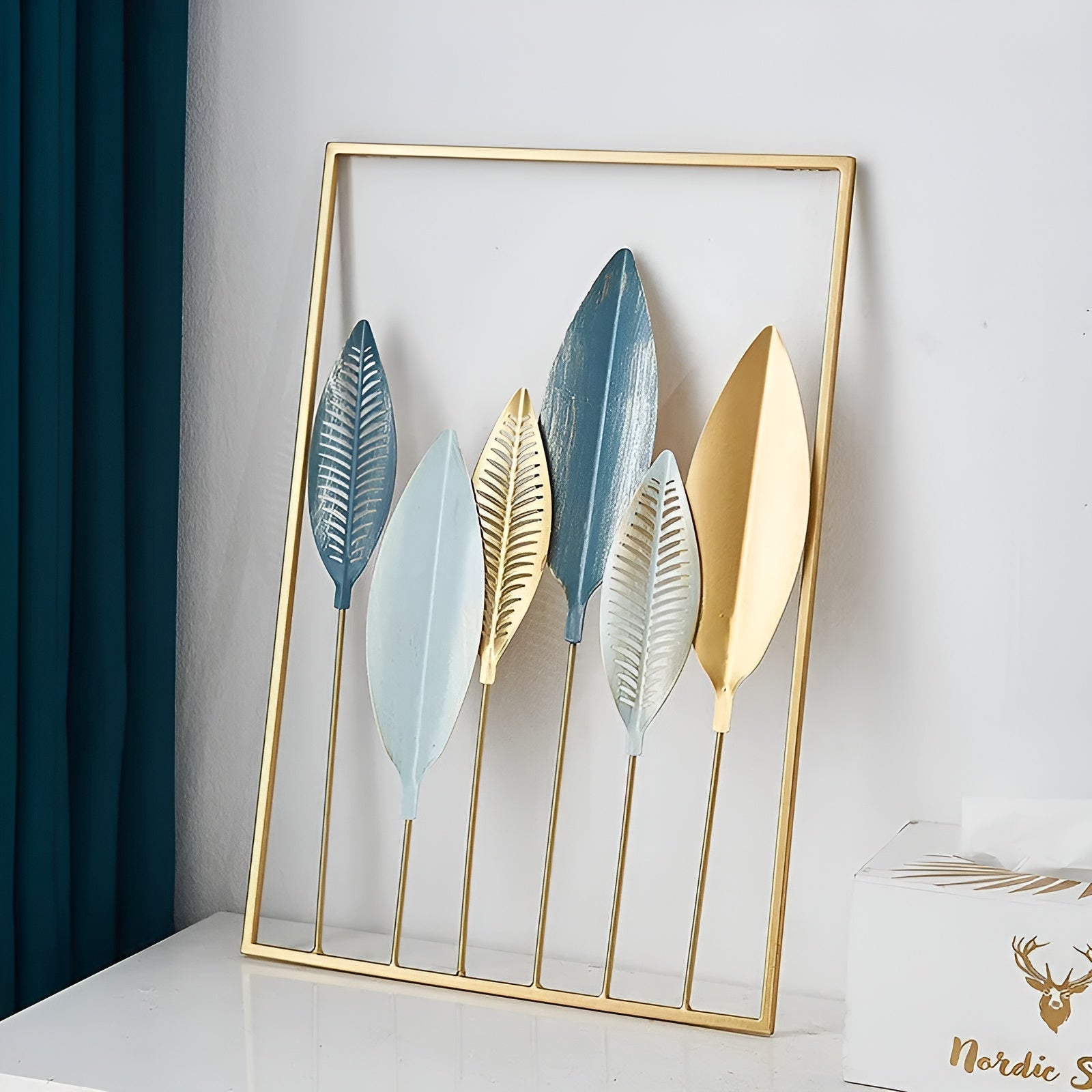 Nature Metal Wall Decor - Modern Home Art Piece - BritishElegance