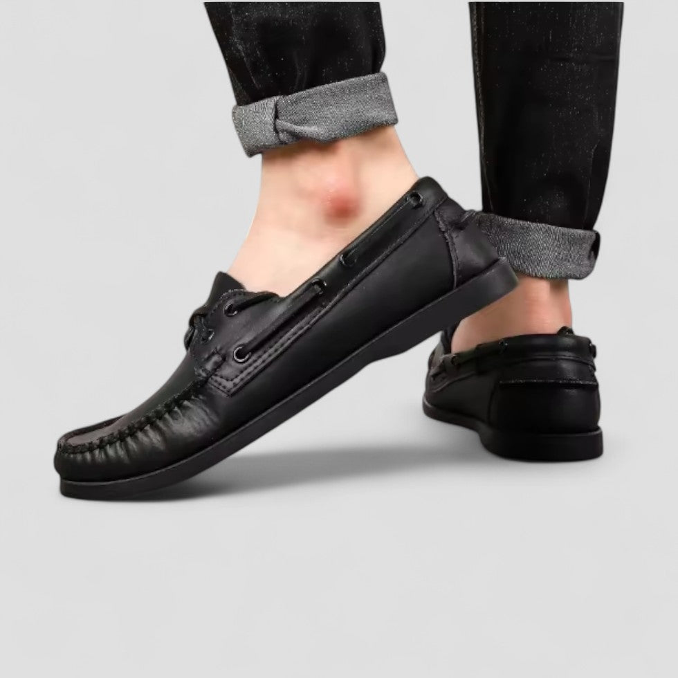 Leather Driving Loafers for Men Formal Casual Wear