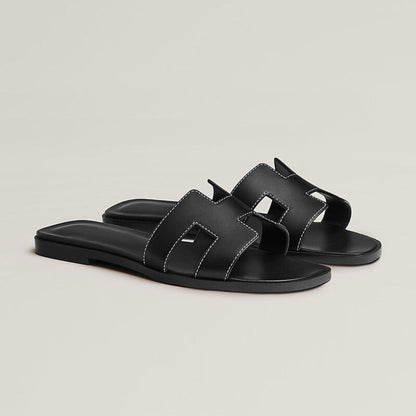 Flat Sandals Featuring Cut-Out Design