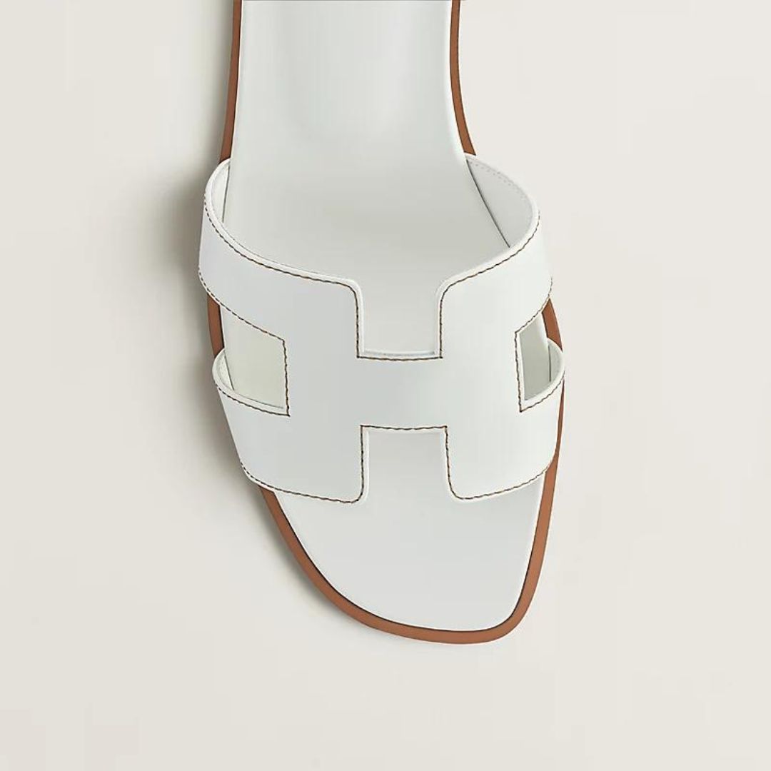 Flat Sandals Featuring Cut-Out Design