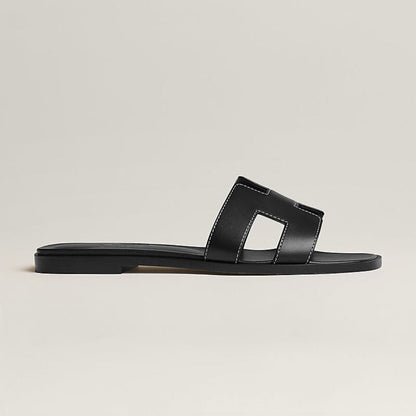 Flat Sandals Featuring Cut-Out Design