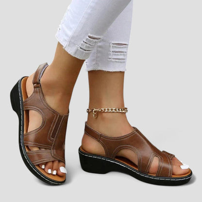 Leather Support Sandals for Women
