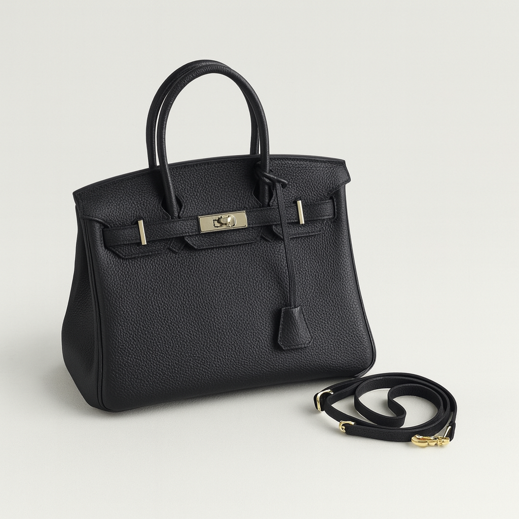 Leather designer bag for women