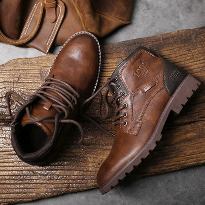Outdoor Ankle Boots with Non-Slip Soles Men
