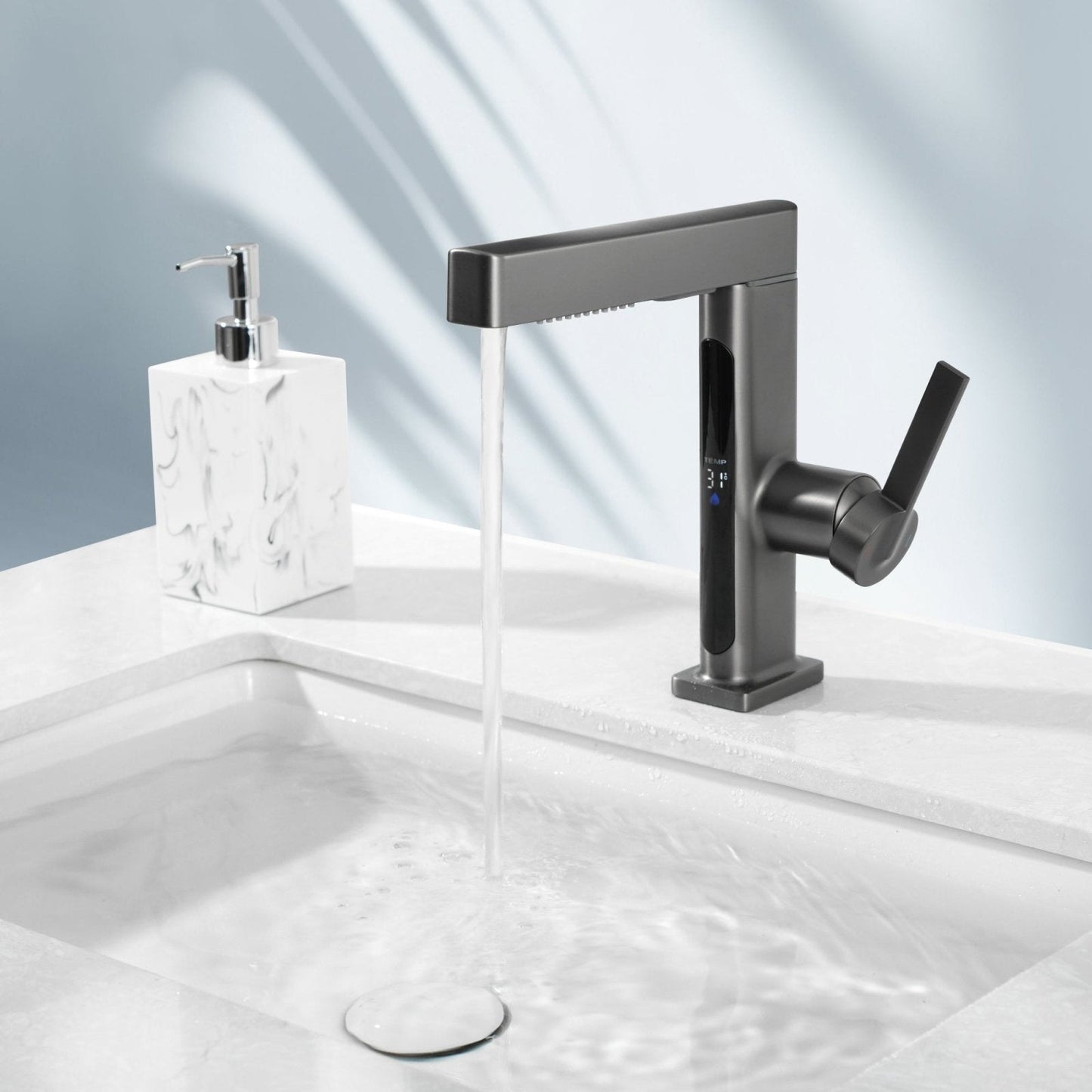 Easy Install Kitchen Faucet with Temp Control - BritishElegance