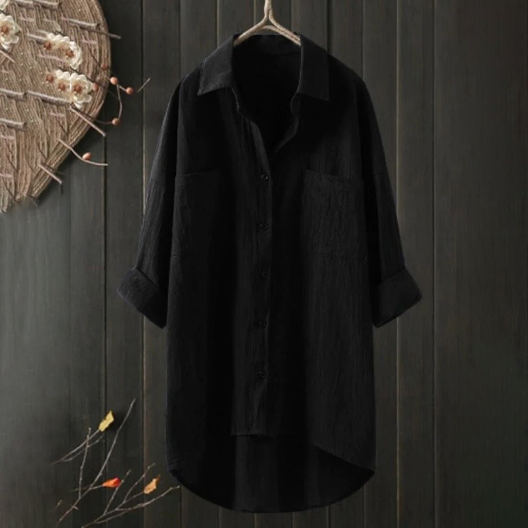 Casual Fit Women's Classic Button Down Shirt