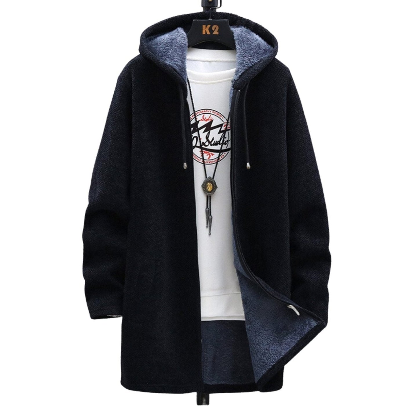 Relaxed Fit Winter Coat Jacket