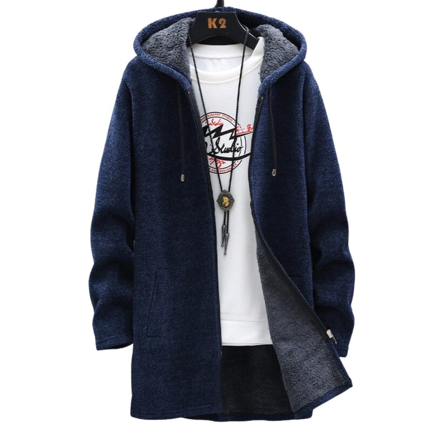 Relaxed Fit Winter Coat Jacket