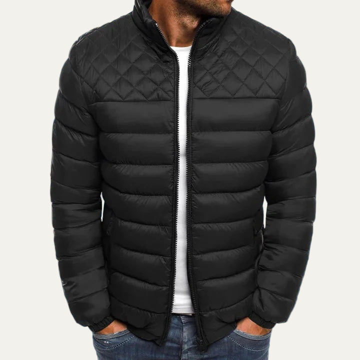 Men’s Warm Quilted Puffer Jacket