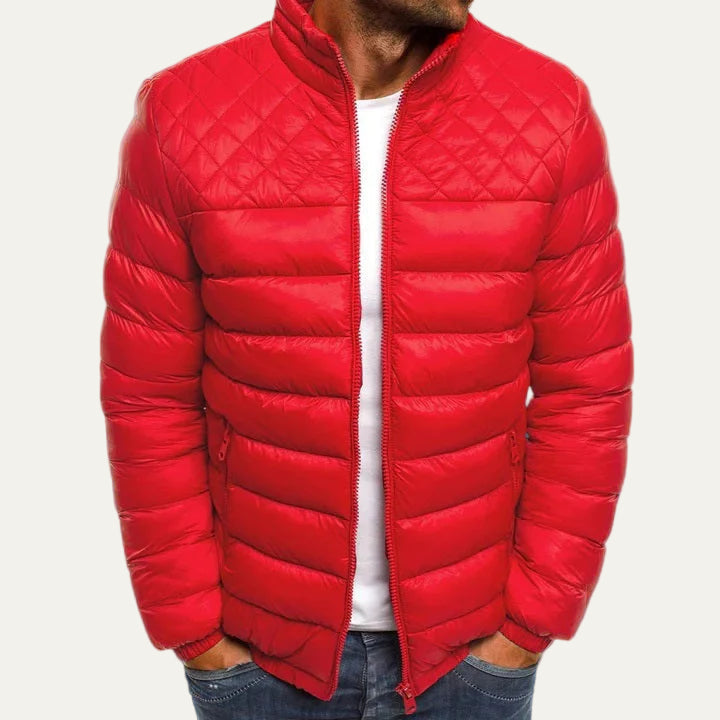 Men’s Warm Quilted Puffer Jacket