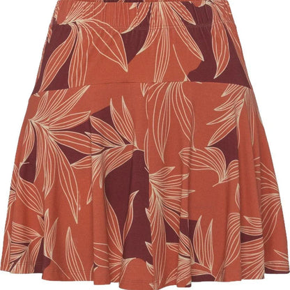 Liana Skirt | Plus Size Tropical A-Line with Inner Shorts