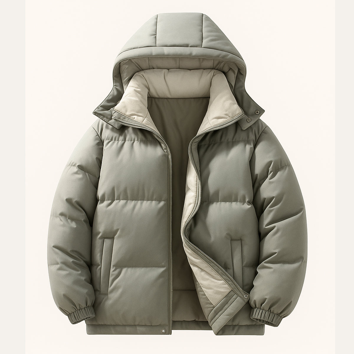 The Berlin Men's Hooded Puffer Jacket - Waterproof Down Parka
