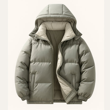 The Berlin Men's Hooded Puffer Jacket - Waterproof Down Parka