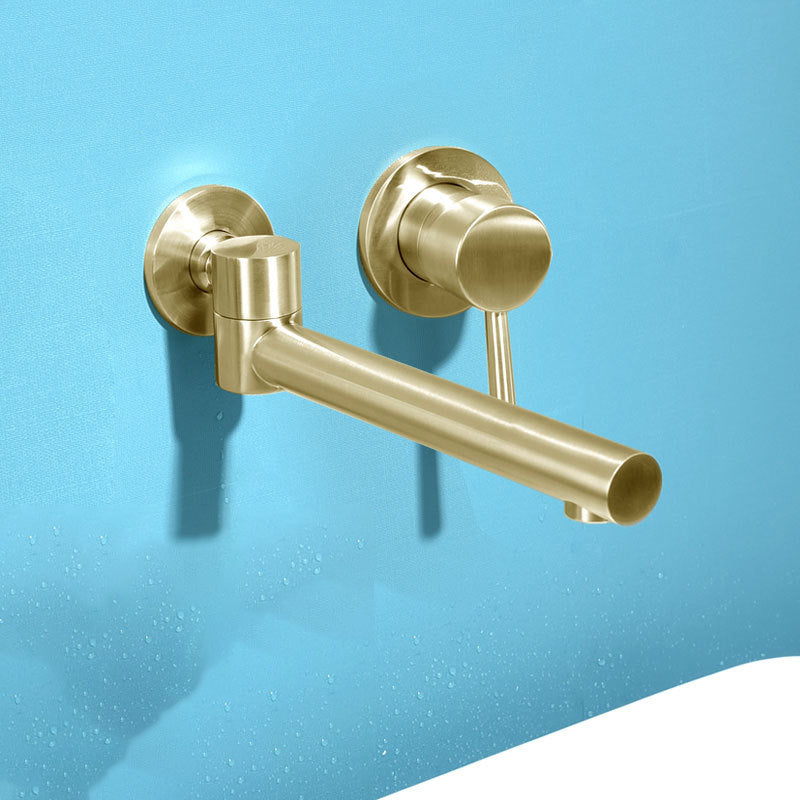 Round Single Handle Bathroom Faucet - BritishElegance
