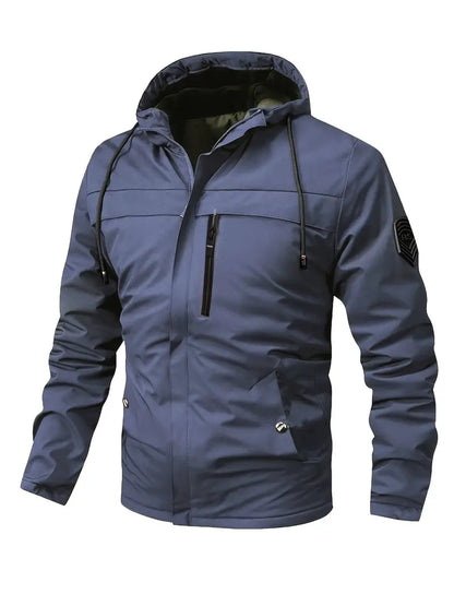 Lightweight Jacket - Hooded Slim Shape & Water Resistant