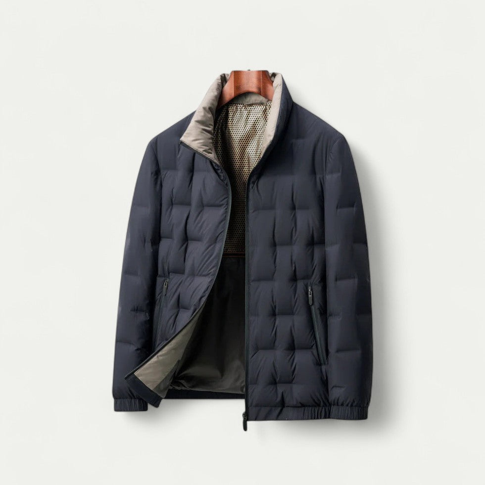 Men’s Square Quilted Puffer Jacket
