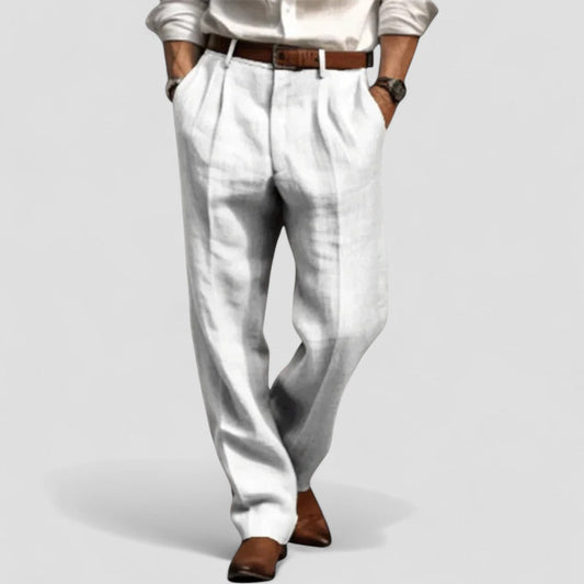 Men’s Relaxed Wide-Leg Trousers