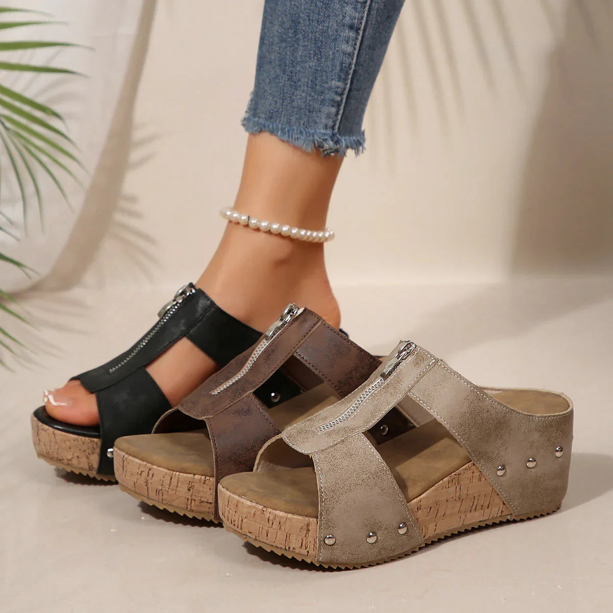 Liora Sandals | Classic Platform Sandals