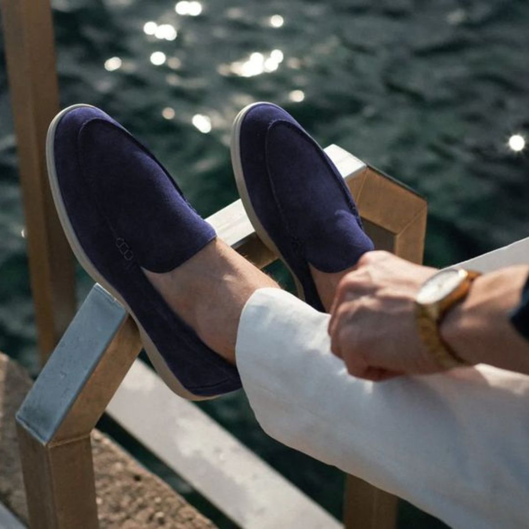 Classic Men's Slip On Loafers Shoes - BritishElegance
