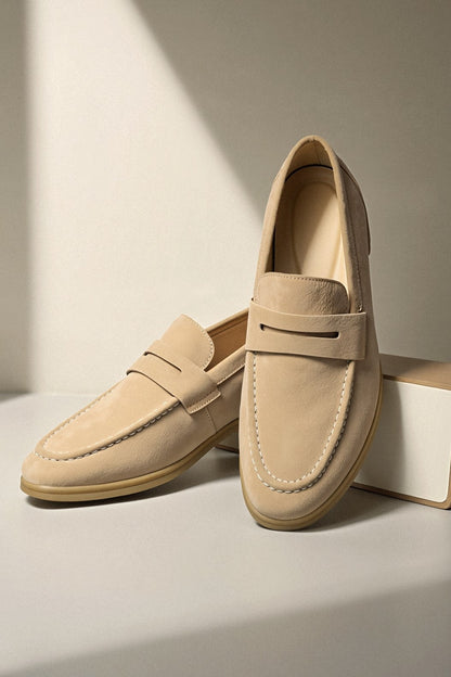 Loafers – Slip On Opening & Synthetic Blend With Grip Sole