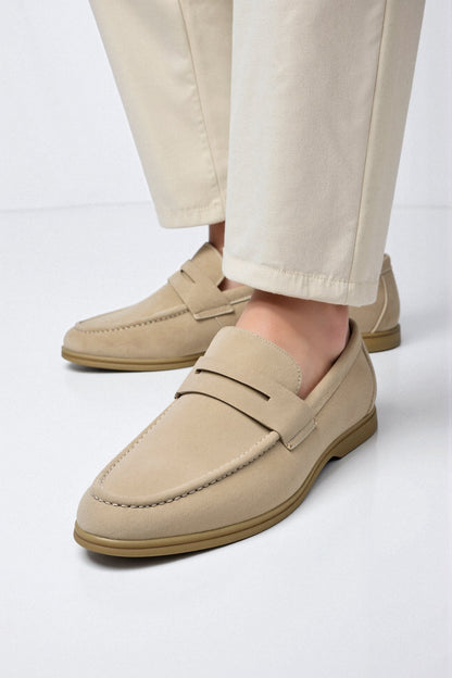 Loafers – Slip On Opening & Synthetic Blend With Grip Sole
