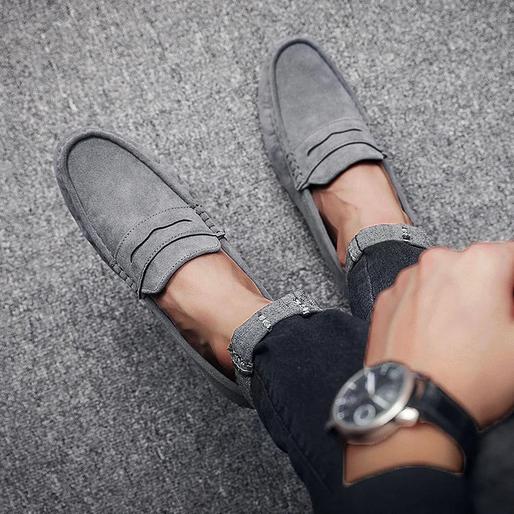 Loafers - Slip On Shape With Lace Detail & Secure Fit