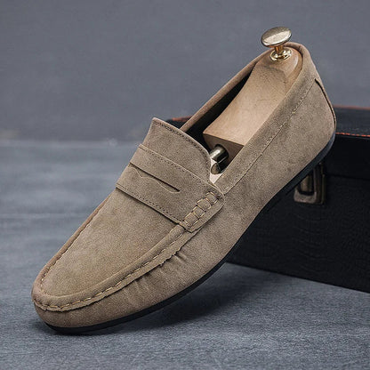 Loafers - Slip On Shape With Lace Detail & Secure Fit