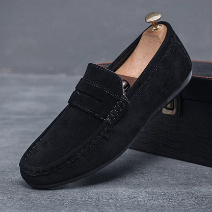 Loafers - Slip On Shape With Lace Detail & Secure Fit