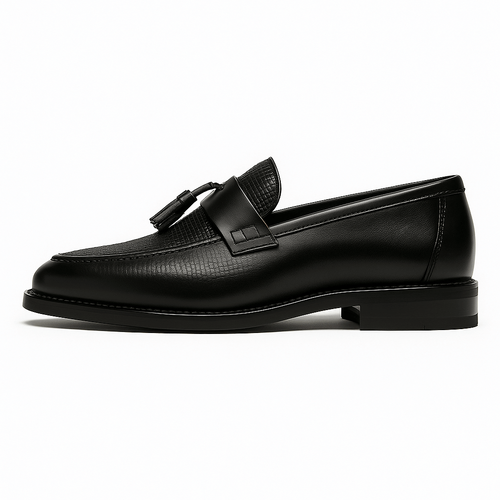 Loafers - Woven Vamp With Tassels And Easy Slip On Fit