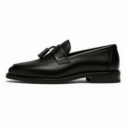 Loafers - Woven Vamp With Tassels And Easy Slip On Fit