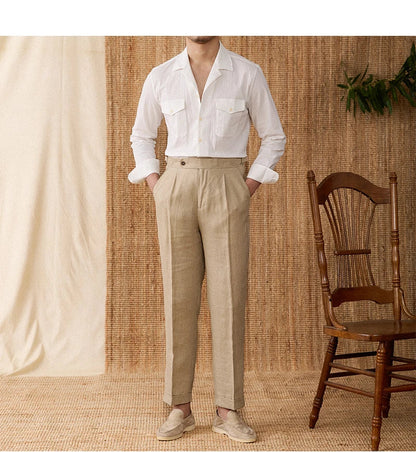 Long Sleeve Shirt - Structured Front & Chest Pocket Storage