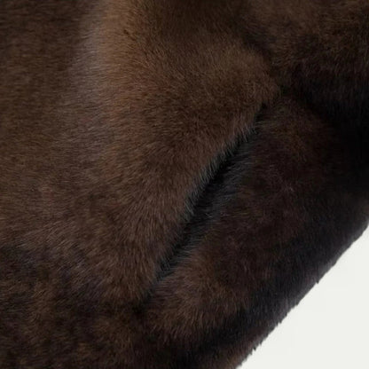 Women’s Long Plush Faux Fur Coat