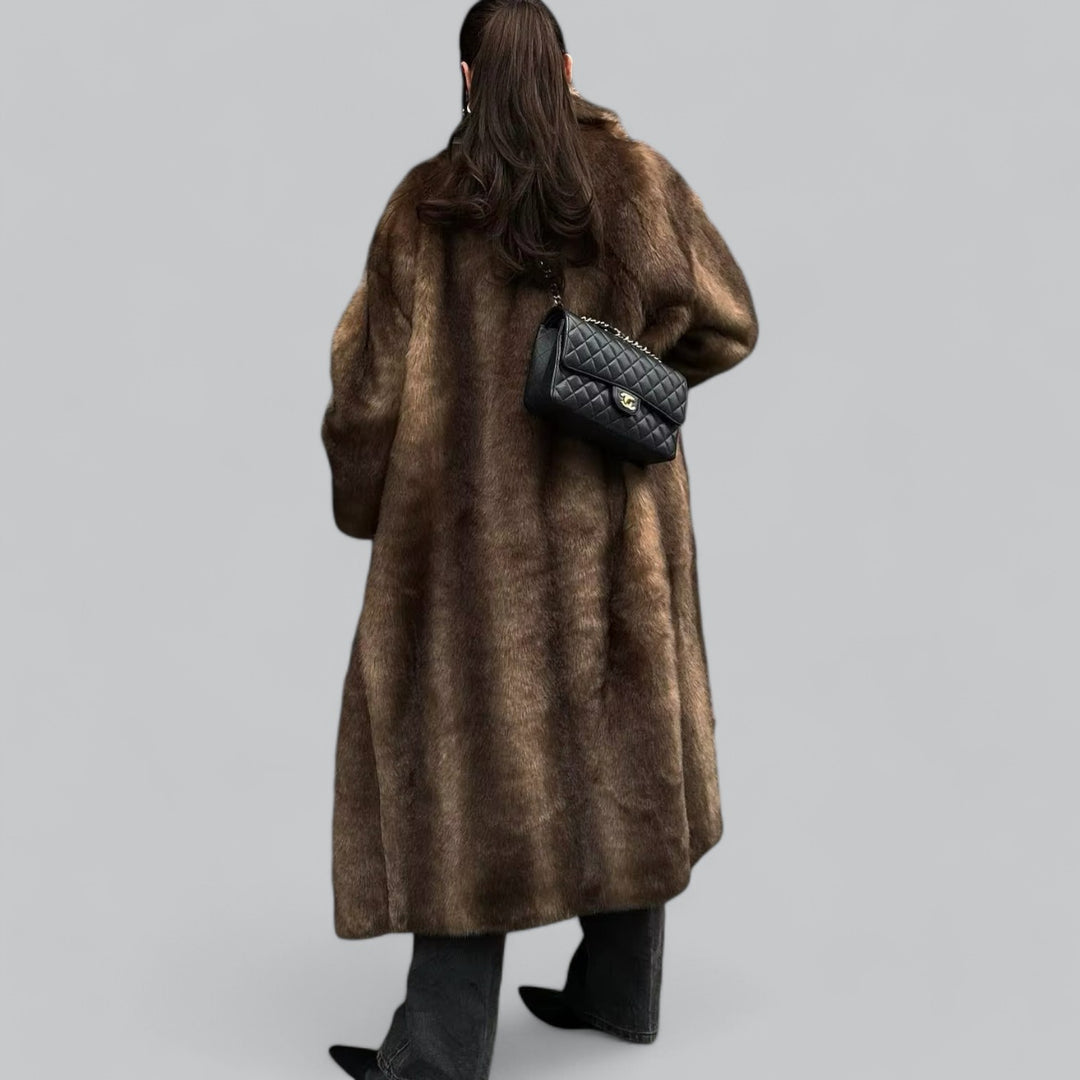 Women’s Retro Mink Fur Coat