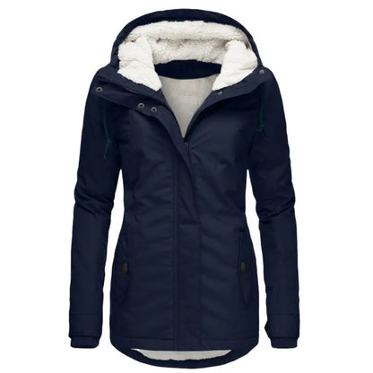 Long Hooded Winter Jacket for Women
