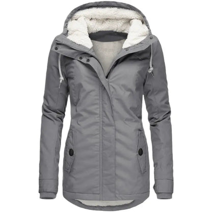 Long Hooded Winter Jacket for Women