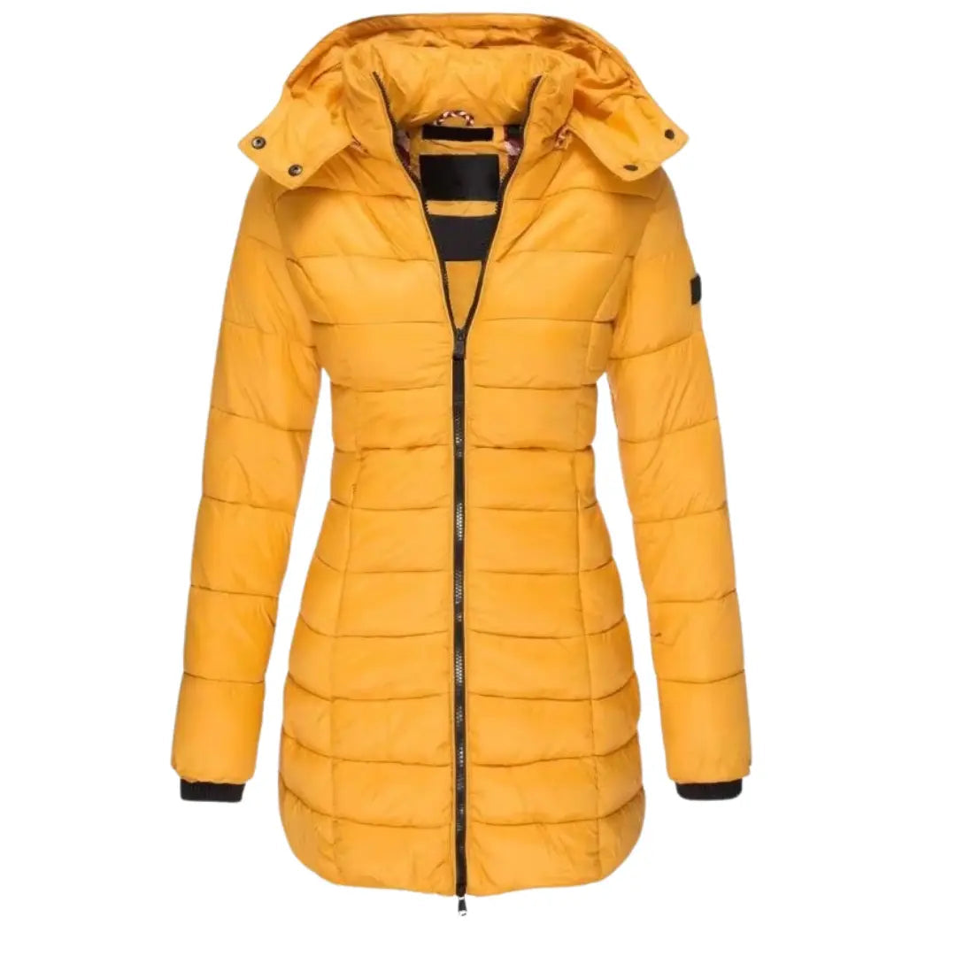 Long Puffer Jacket for Women