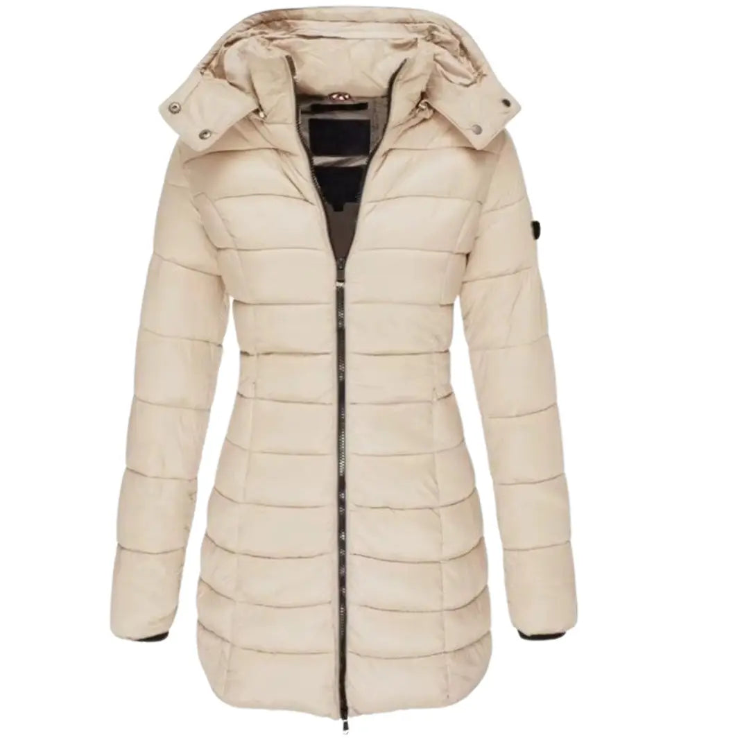 Long Puffer Jacket for Women