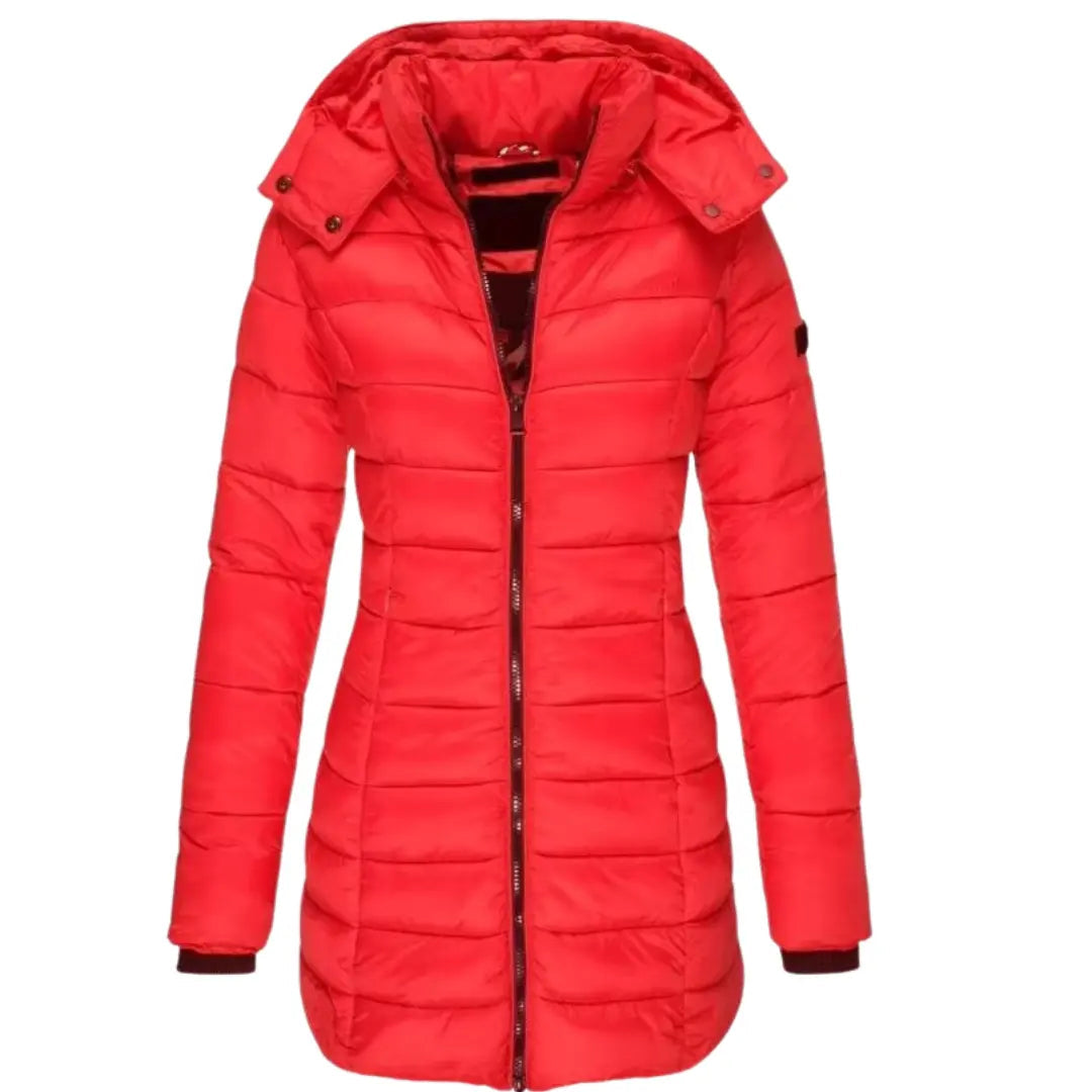 Long Puffer Jacket for Women