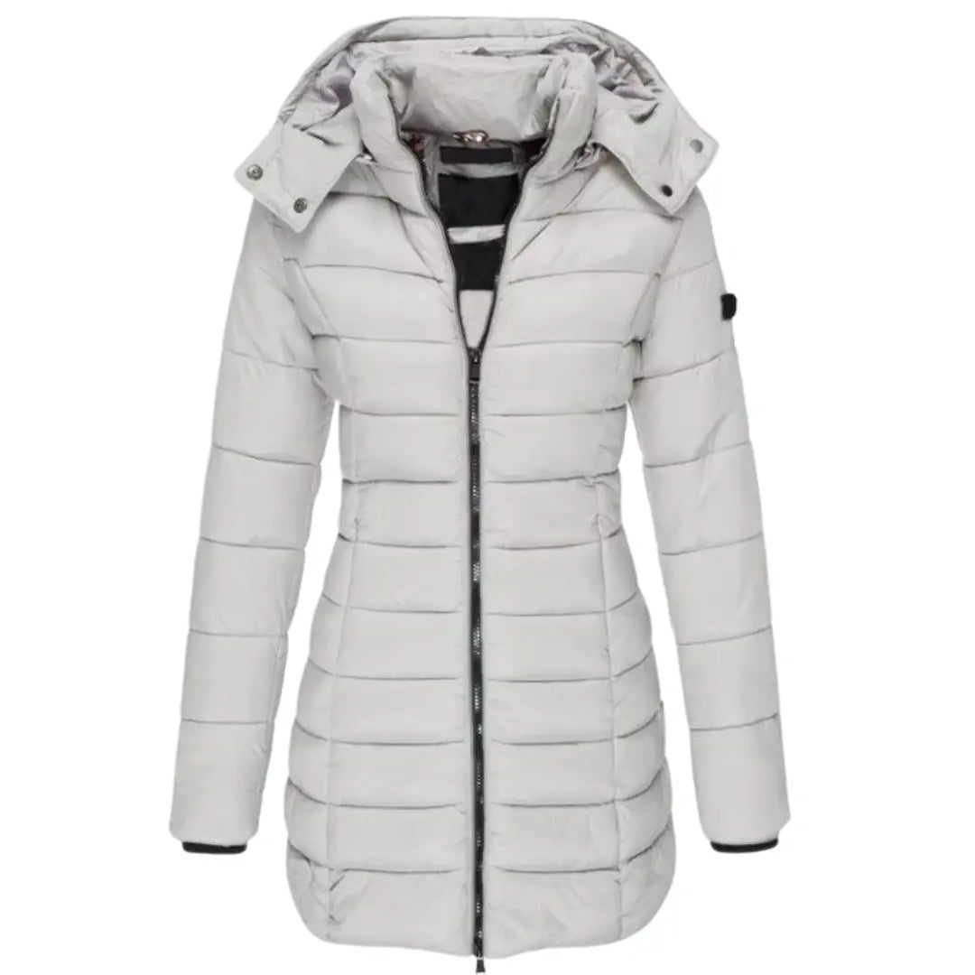 Long Puffer Jacket for Women