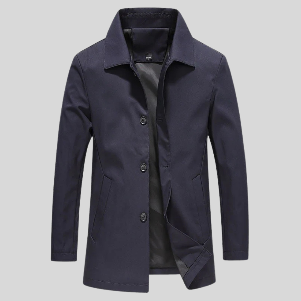 Clyde | Elegant Long Coat for Men