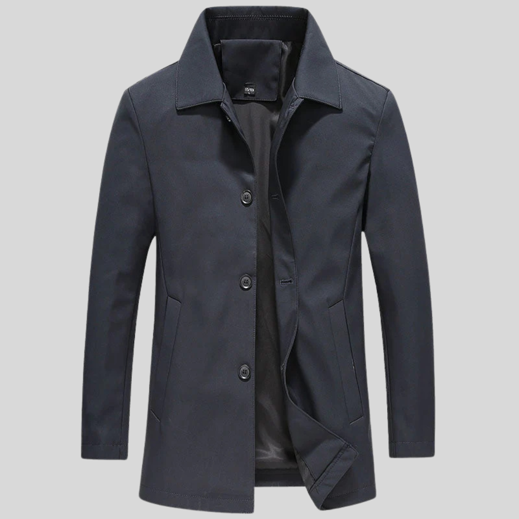 Clyde | Elegant Long Coat for Men
