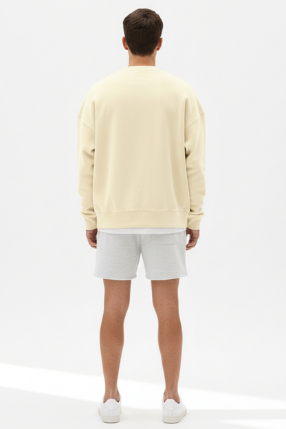 Men’s Loose Fit Round Neck Sweater