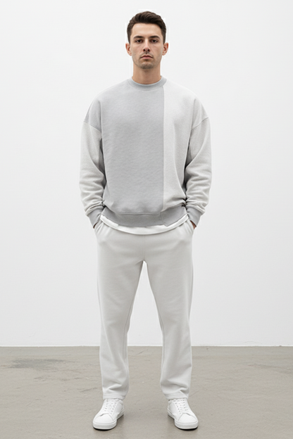Men’s Loose Fit Round Neck Sweater