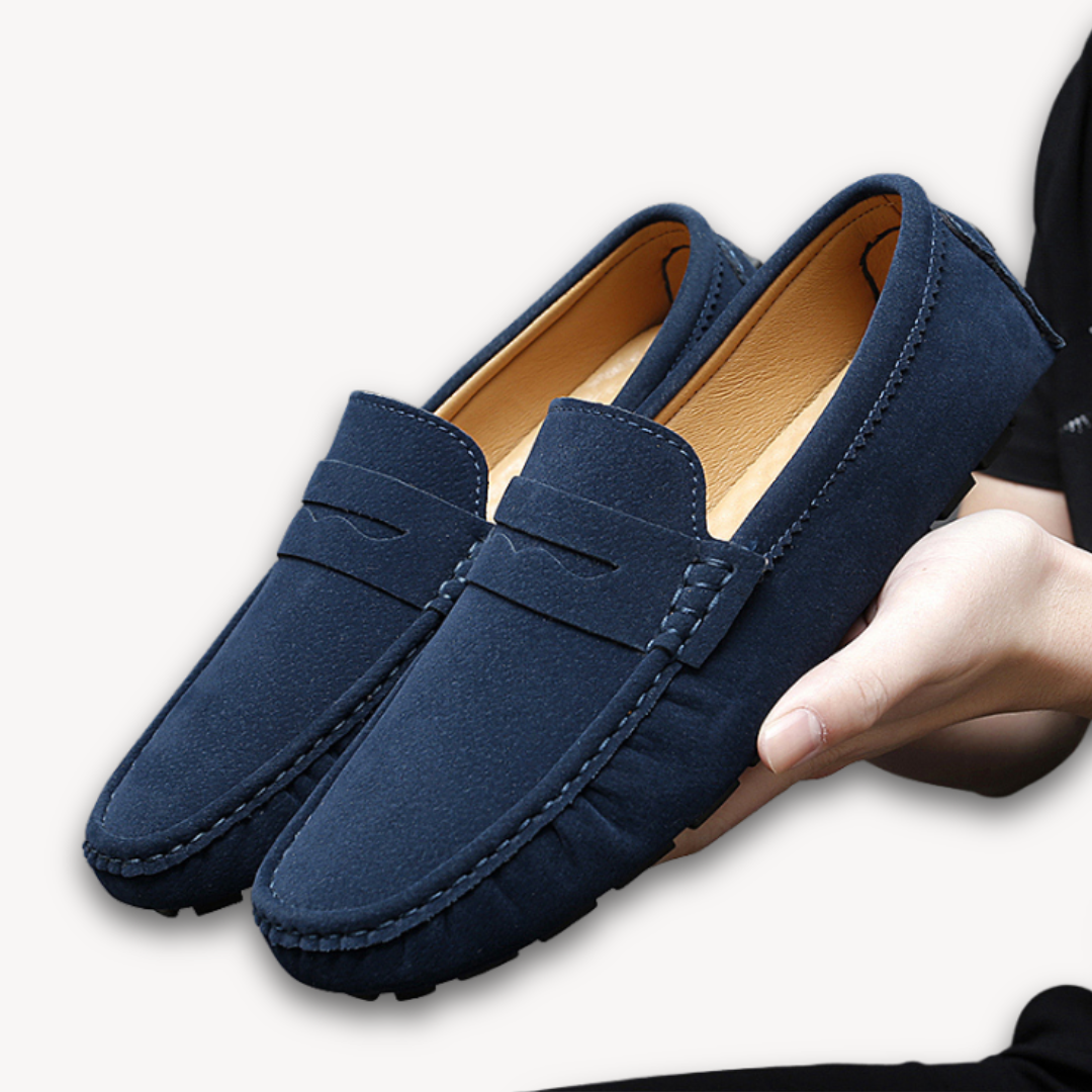 Men’s Classic Suede Driving Moccasins