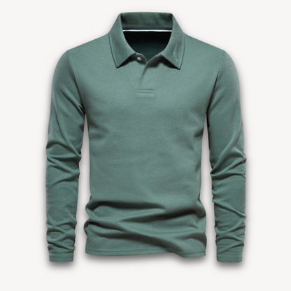 Men’s Classic V-Notch Polo Shirt