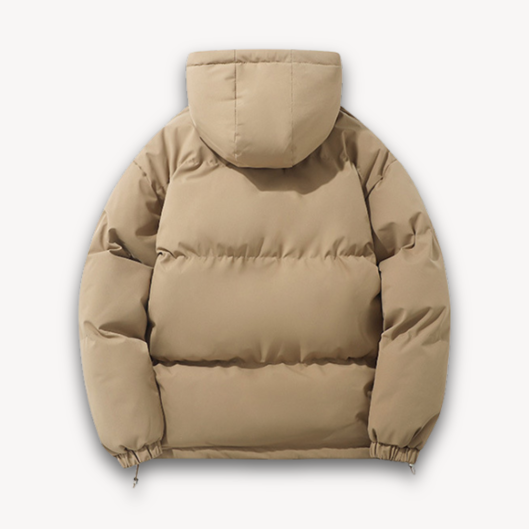 Men’s Boxy Hooded Puffer Jacket