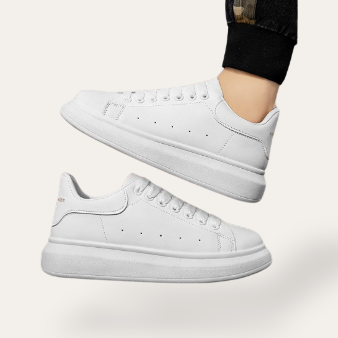 Men’s White Platform Sneakers
