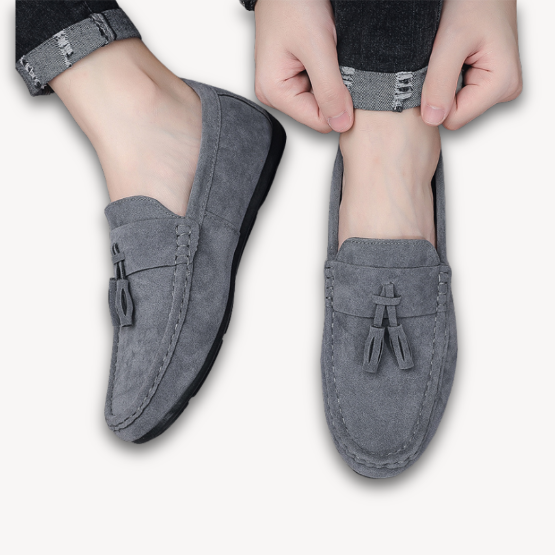 Men’s Suede Tassel Loafers