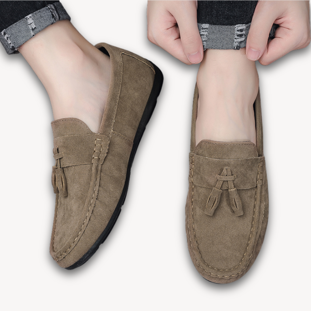 Men’s Suede Tassel Loafers