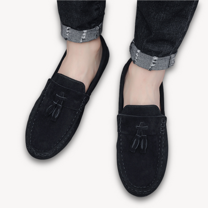 Men’s Suede Tassel Loafers